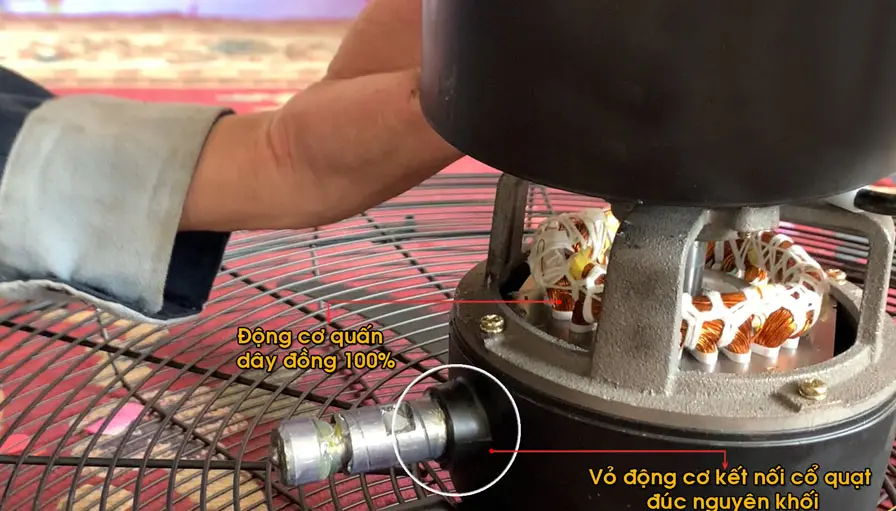 Động cơ lõi đồng 100%