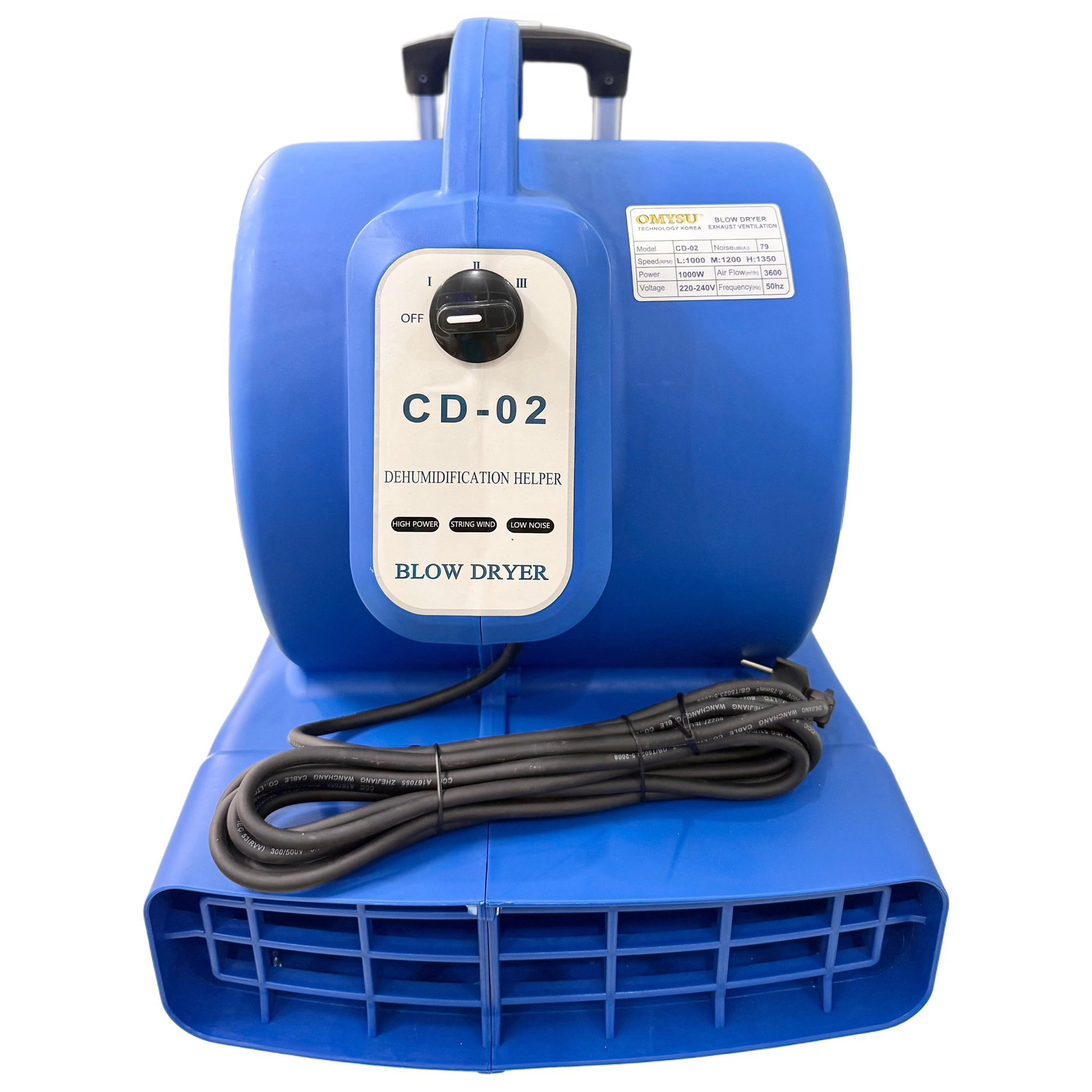 Quạt thổi khô sàn trường học, bệnh viện CD-02