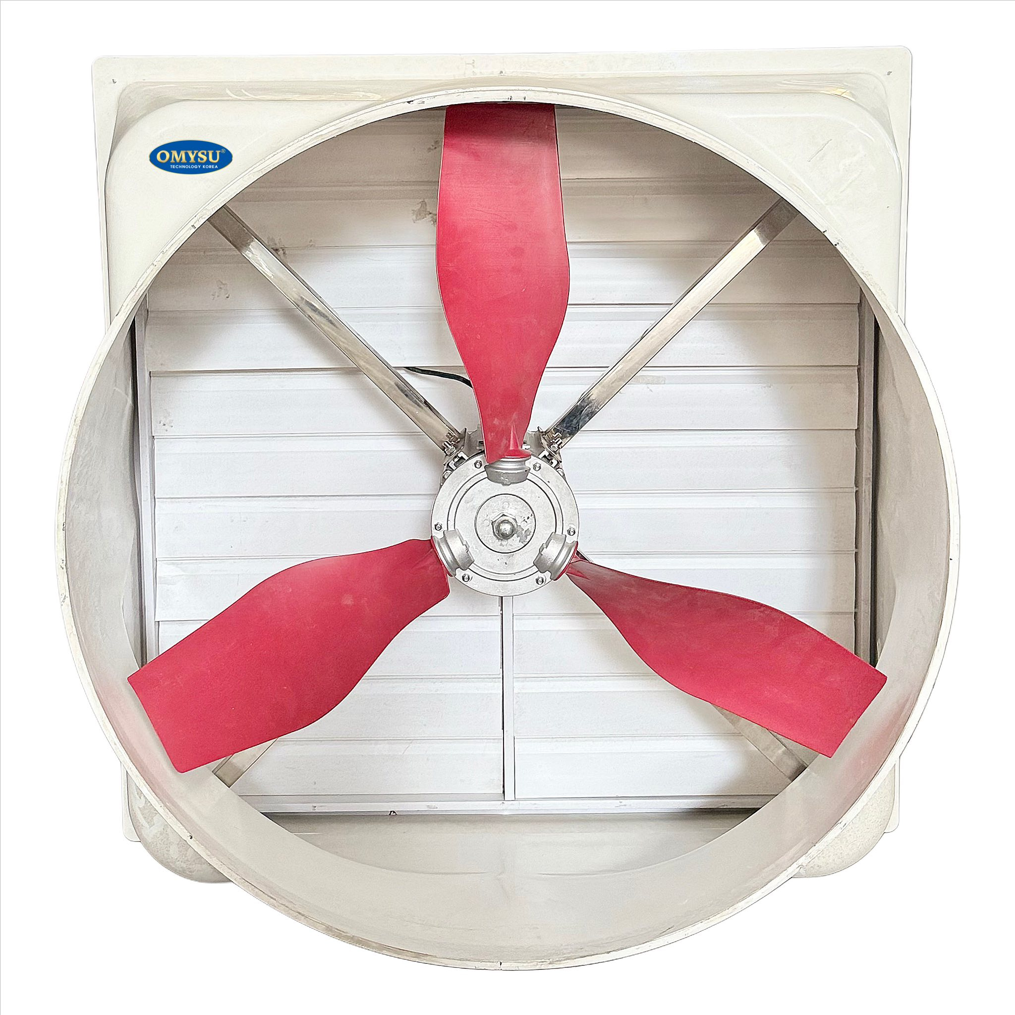 Quạt composite trực tiếp 3 cánh PA đỏ